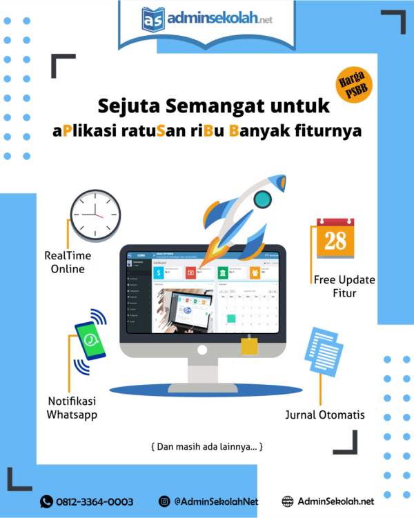 HARGA PSBB : SEJUTA SEMANGAT UNTUK APLIKASI RATUSAN RIBU BANYAK FITURNYA