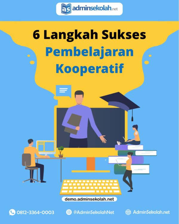 Apa yang mesti guru lakukan agar pembelajaran ini bisa berhasil di kelasnya ? Tentu saja guru harus melakukan 6 hal berikut ini : 1. Guru mempersiapkan penugasan yang terstruktur dengan tingkat kesulitan yang beragam 2. Guru mesti punya mental menghargai semua hal yang siswa katakan, dengan cara berpikir positif dan yang paling penting sabar. 3. Kelas menjadi tempat yang aman bagi siswa berpendapat. Guru jadi penegak moral bagi siswa yang sukanya mencemooh dan guru mesti hati-hati berkomentar. 4. Guru menjadi penengah saat terjadi konflik dan membekali siswa cara menyelesaikan konflik. 5. Guru jadi orang yang pandai membuat siswa mengingat pengalaman sebelumnya berkenaan dengan topik yang sedang dibahas 6. Siswa diajak untuk bertanggung jawab pada pembelajarannya sendiri. 6 langkah diatas sangat berguna bagi guru yang ingin kelasnnya aktif dan bermakna. Saatnya guru menjadi fasilitator dan tidak hanya sekedar mentransfer pengetahuan saja. #pandemi #dirumahaja #coronavirus #newnormal #edukasi #AdminSekolah #IndowebGroup #AdminSekolahNet #Esekolah #AplikasiSekolah #AplikasiAdministrasiSekolah #SoftwareSekolah #Sekolah #School #Sekolahan #SekolahUnggulan #Indonesia #Guru #KepalaSekolah #Pendidikan #Belajar #Pelajar #SD #SMP #SMA #SMK
