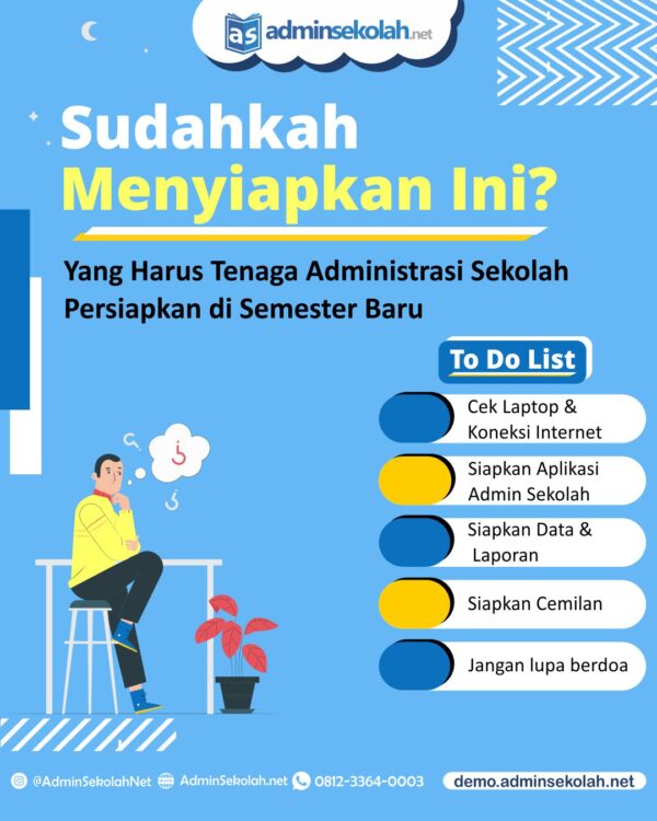 Nah, memasuki semester baru ini ternyata masa pandemi belum berakhir dan juga adanya PSBB yang menyebabkan kegiatan guru di sekolah dibatasi. Tentu masa ini memberikan pengalaman baru yang membuat banyak pihak mulai menciptakan sebuah aplikasi berbasis online yang bisa di manfaatkan di era pandemi. Aplikasi-aplikasi tersebut pilihan nya sangat banyak dan bisa dimanfaatkan sesuai dengan kebutuhan. Dari banyak nya aplikasi yang tersedia, tentunya kita harus memilih salah satu yang terbaik dan bisa berfungsi secara maksimal. Info Selengkapnya : - Instagram : Instagram.com/adminsekolahnet/ - Fanpage : Facebook.com/AplikasiEsekolah/ - Website : Adminsekolah.net bisa daftar dan coba demonya di demo.adminsekolah.net/registrasi #administrasi #marketing #Indoweb #AdminSekolah #AdminSekolahNet #AplikasiSekolah #AplikasiAdministrasiSekolah #SoftwareSekolah #SistemInformasiSekolah #Sekolah #SekolahIslam #School #Sekolahan #SekolahUnggulan #Pendidikan #Guru #KepalaSekolah #PPDB #Belajar #Pelajar #Siswa #SD #SMP #MTS #SMA #SMK #MA #Indonesia