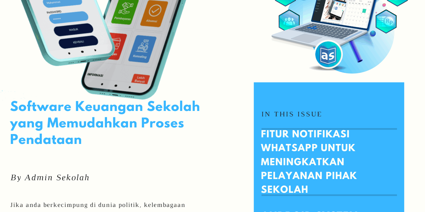 Admin Sekolah Solusi Keuangan Sekolah Anti Ribet