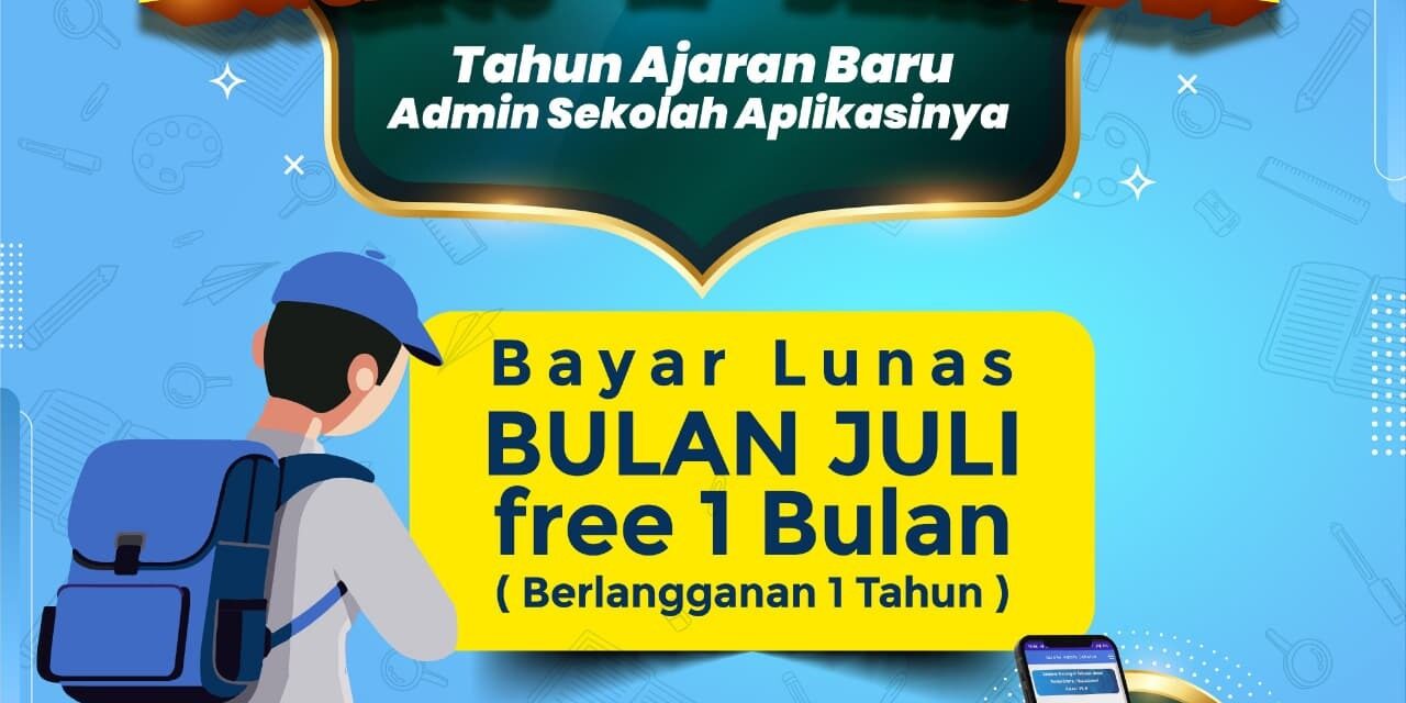 Promo "BTS" (Back To Admin Sekolah) !